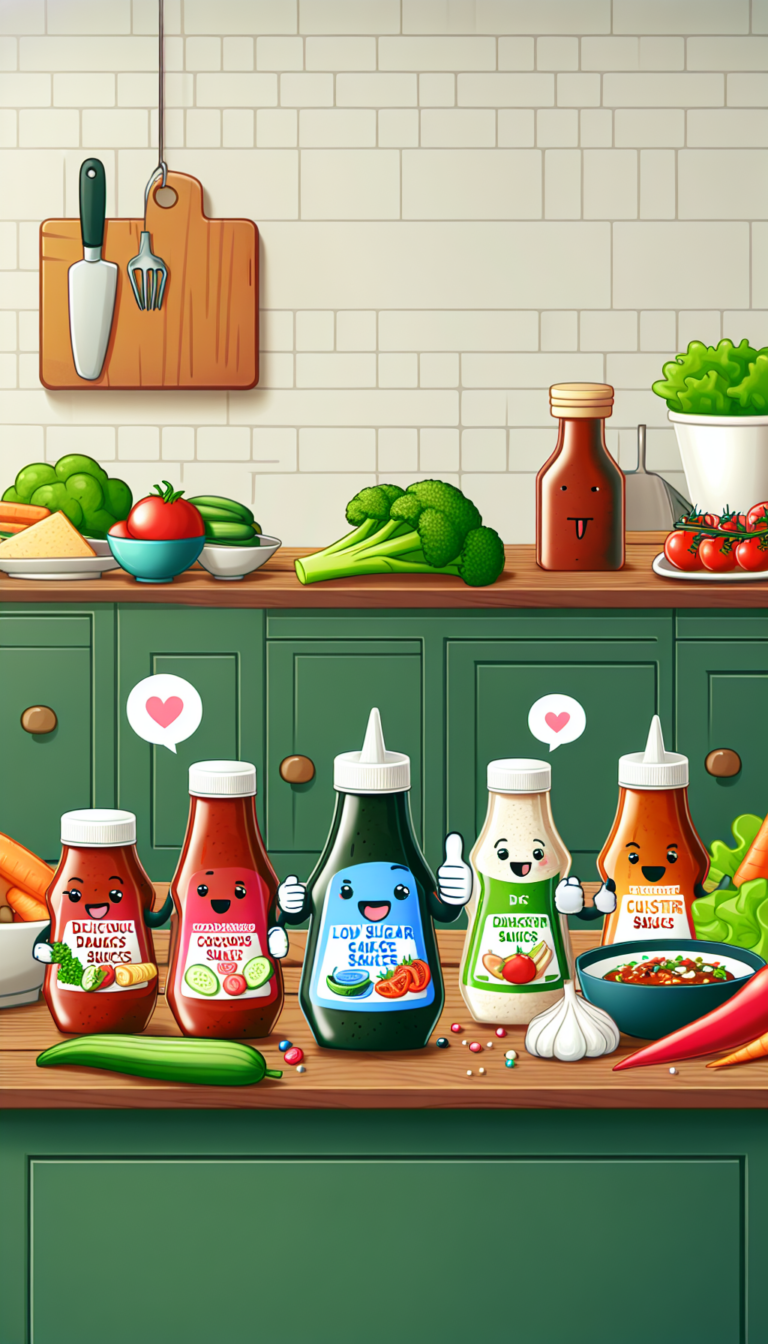 다이어트의 맛있는 동반자 저당 소스 활용법